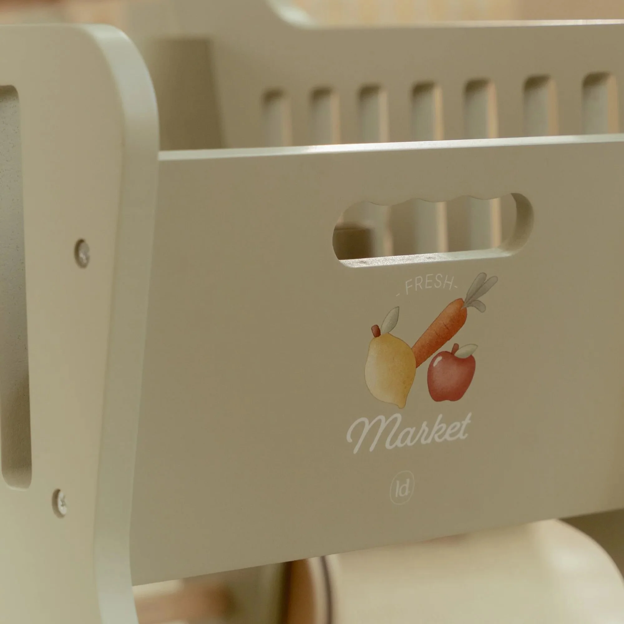 Carrello della spesa in legno - immagine 4