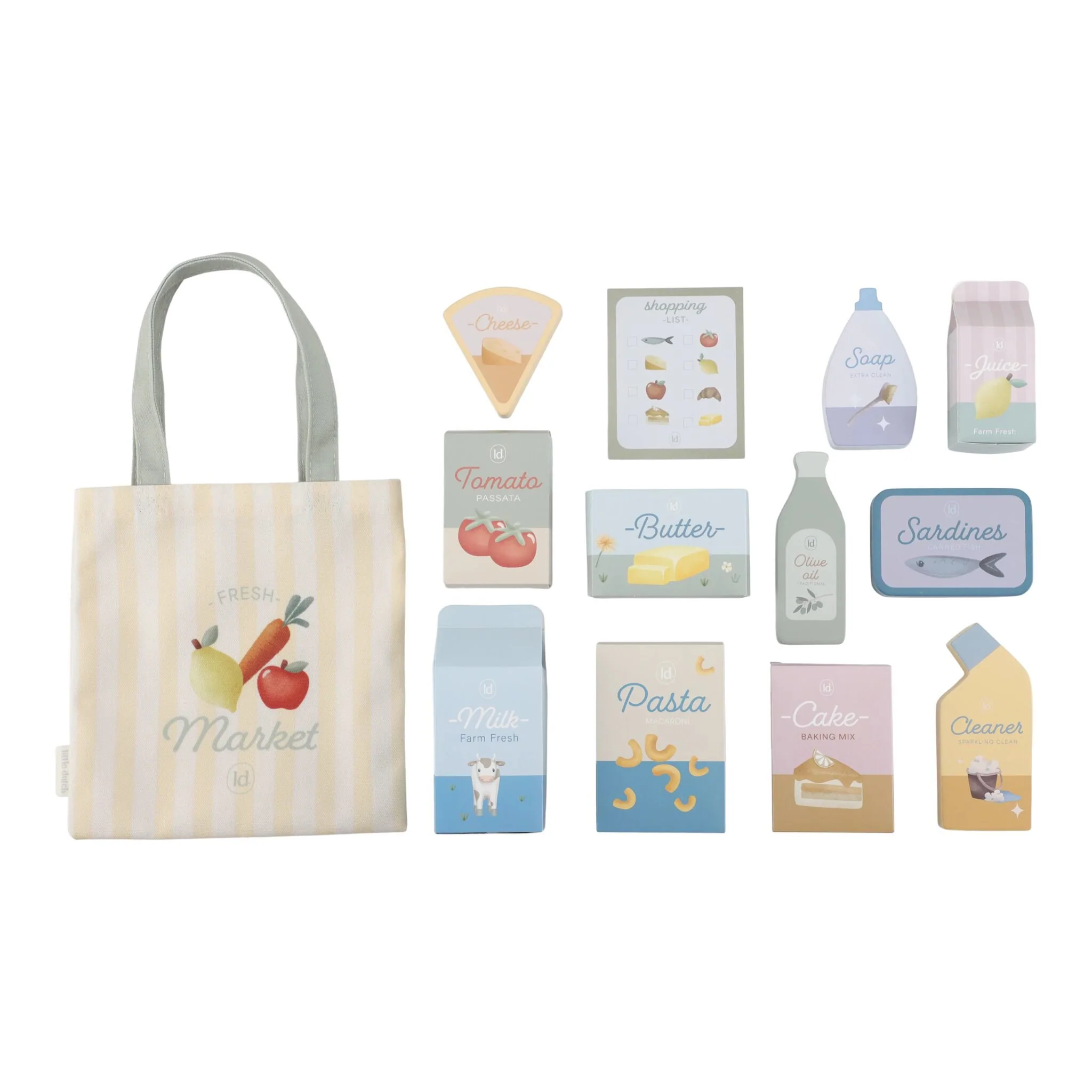 Carrello della spesa in legno - immagine 7