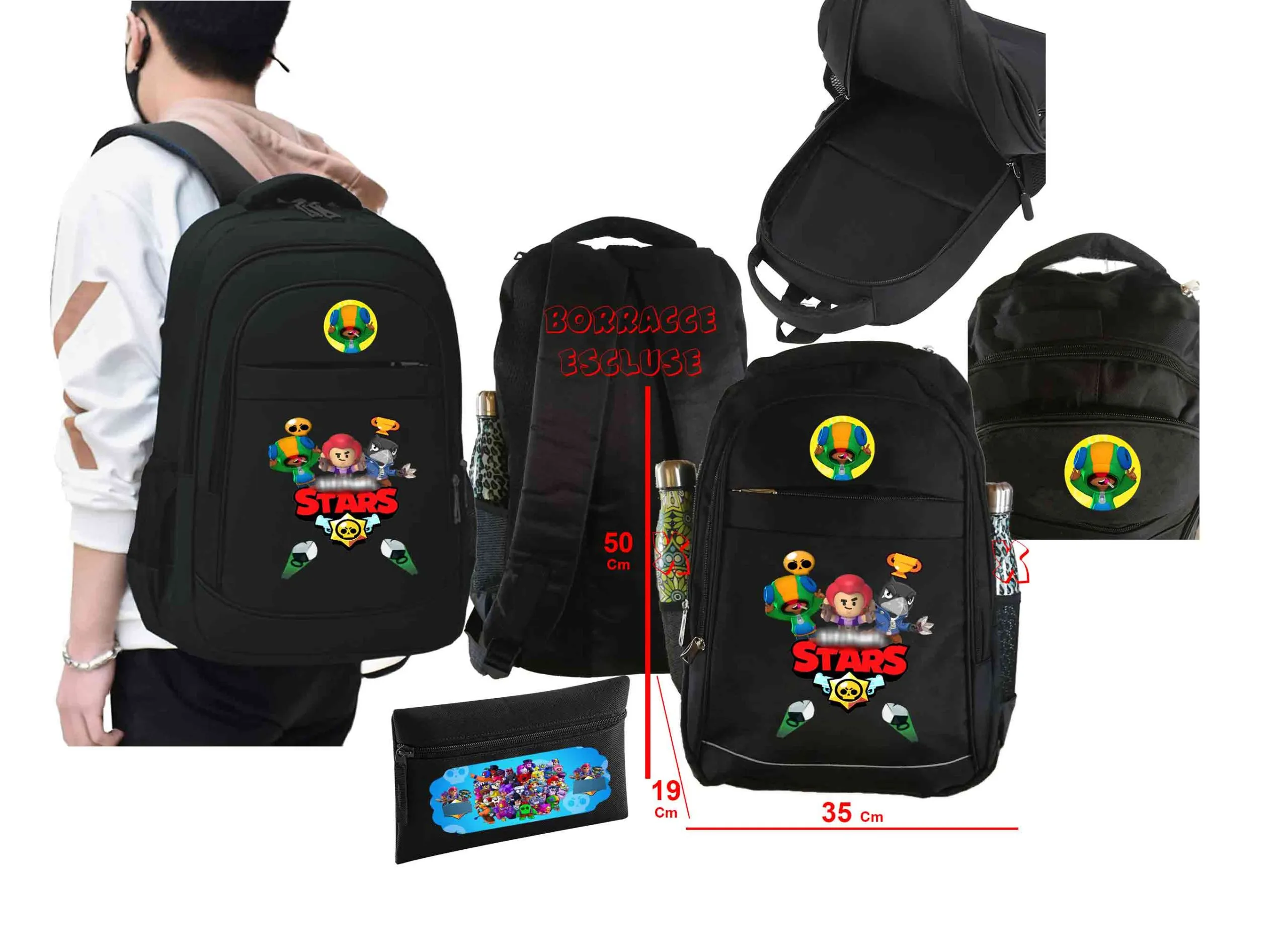 Zaino Scuola Brawl and friends Prime