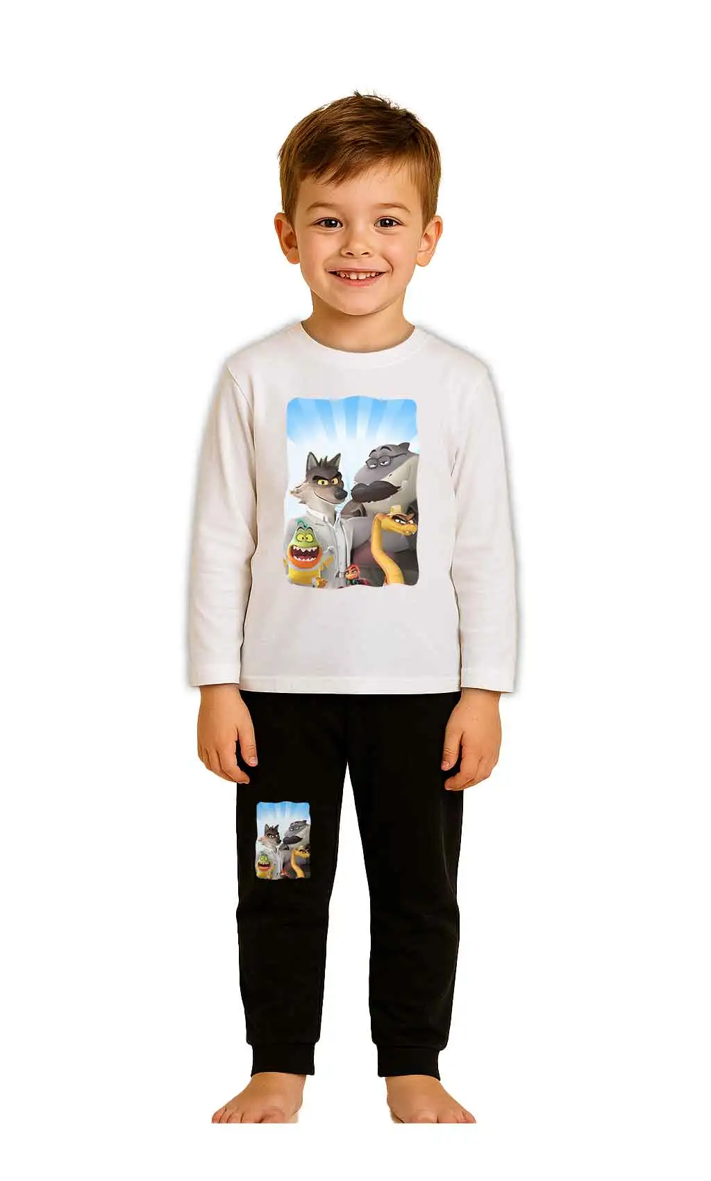 Troppo Cattivi and friends Pigiama Bambino