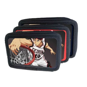 Astuccio scuola 3 zip Seirin Kōkō Vuoto Colore Casuale