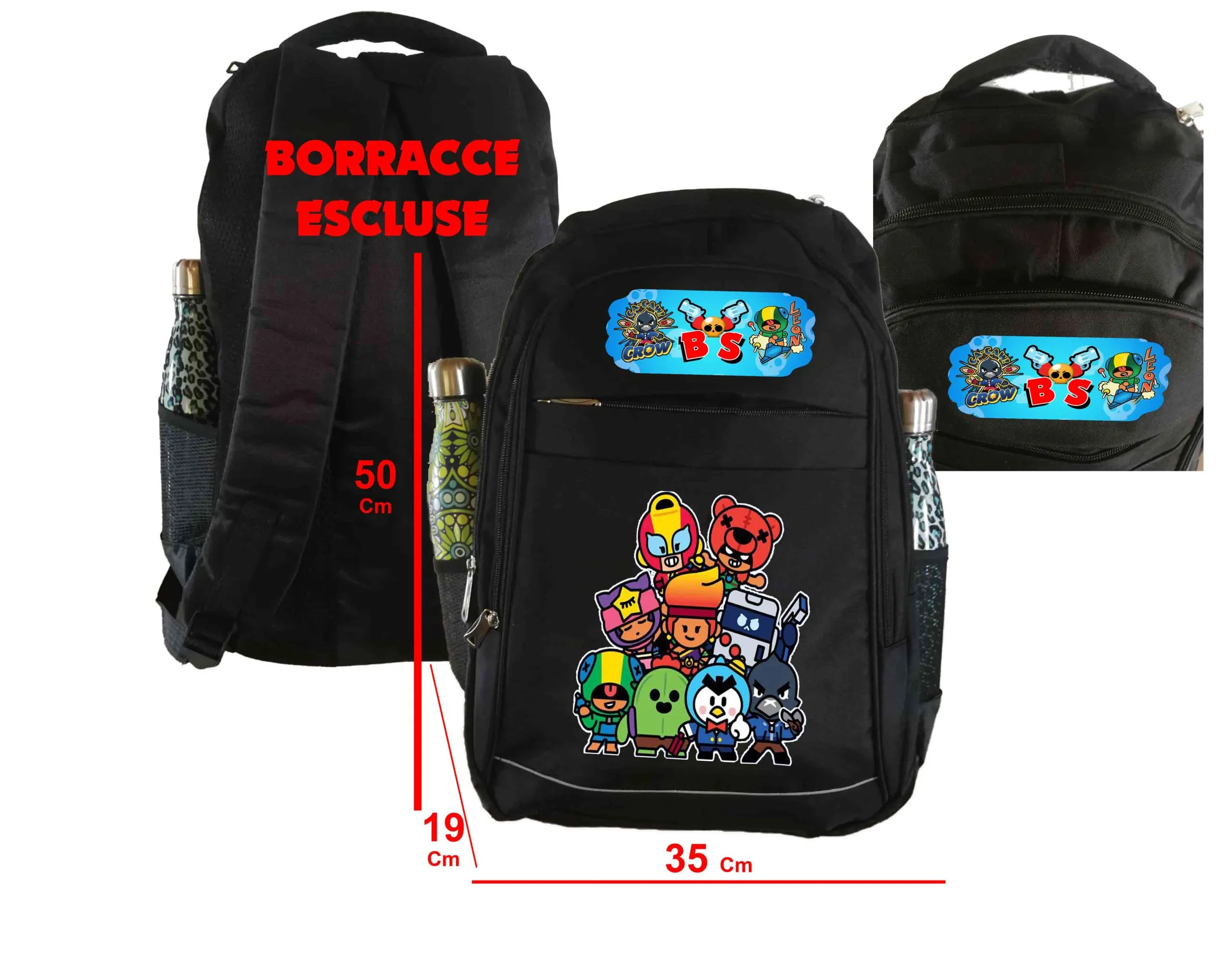 Zaino Scuola Brawl Corvo and friends Prime - immagine 2