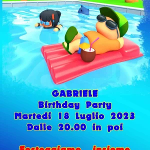 Fnaf and friends Inviti Festa personalizzati Digitali