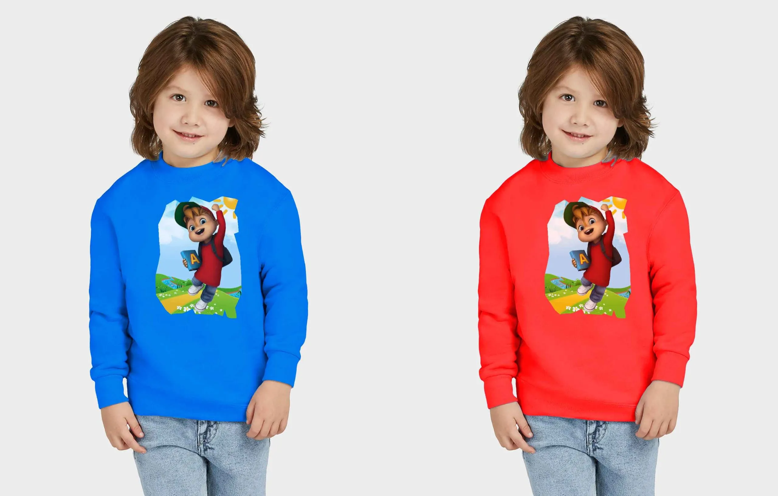 Alvin and friends Felpa leggera