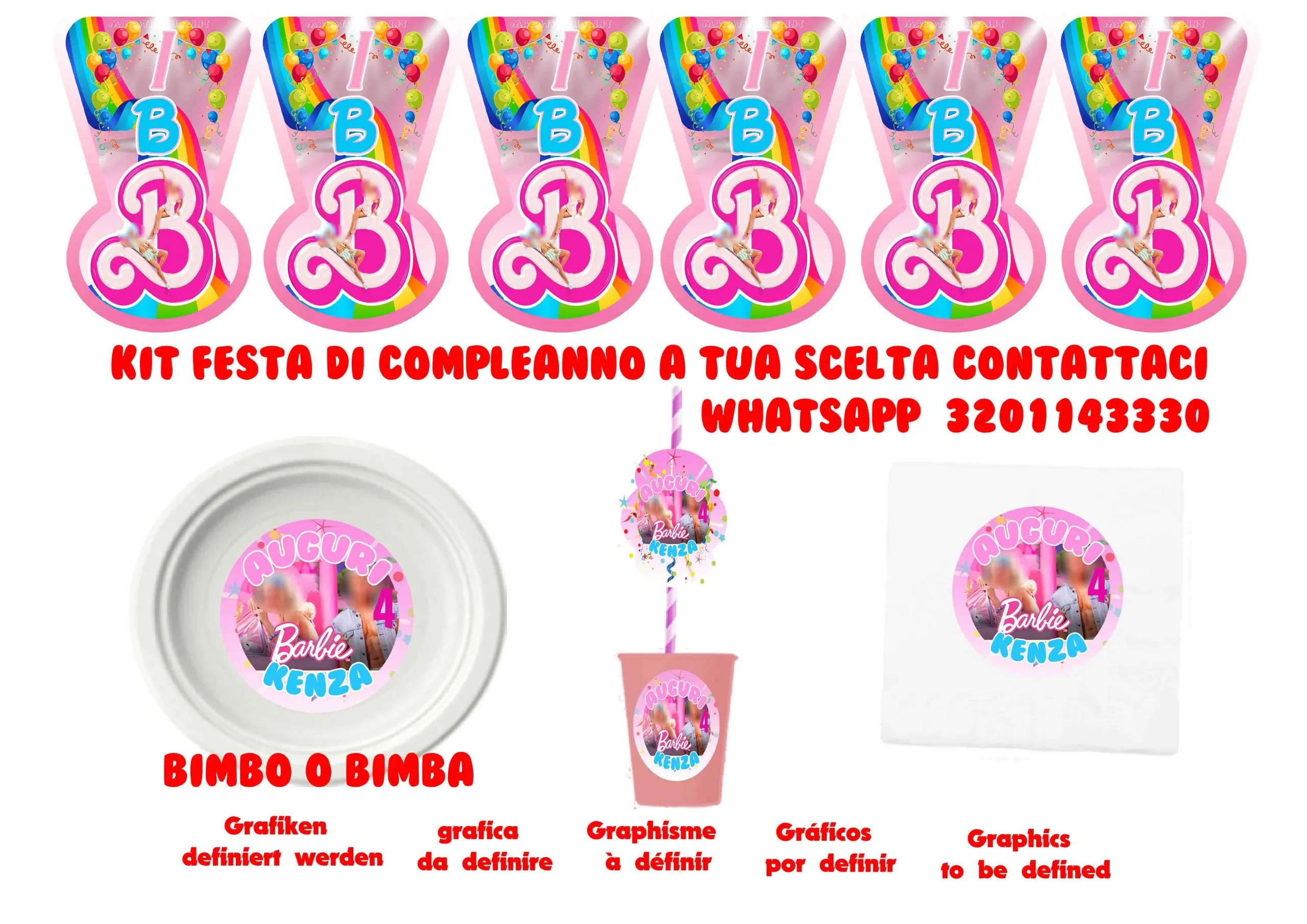 Barbie and friends Festa Compleanno