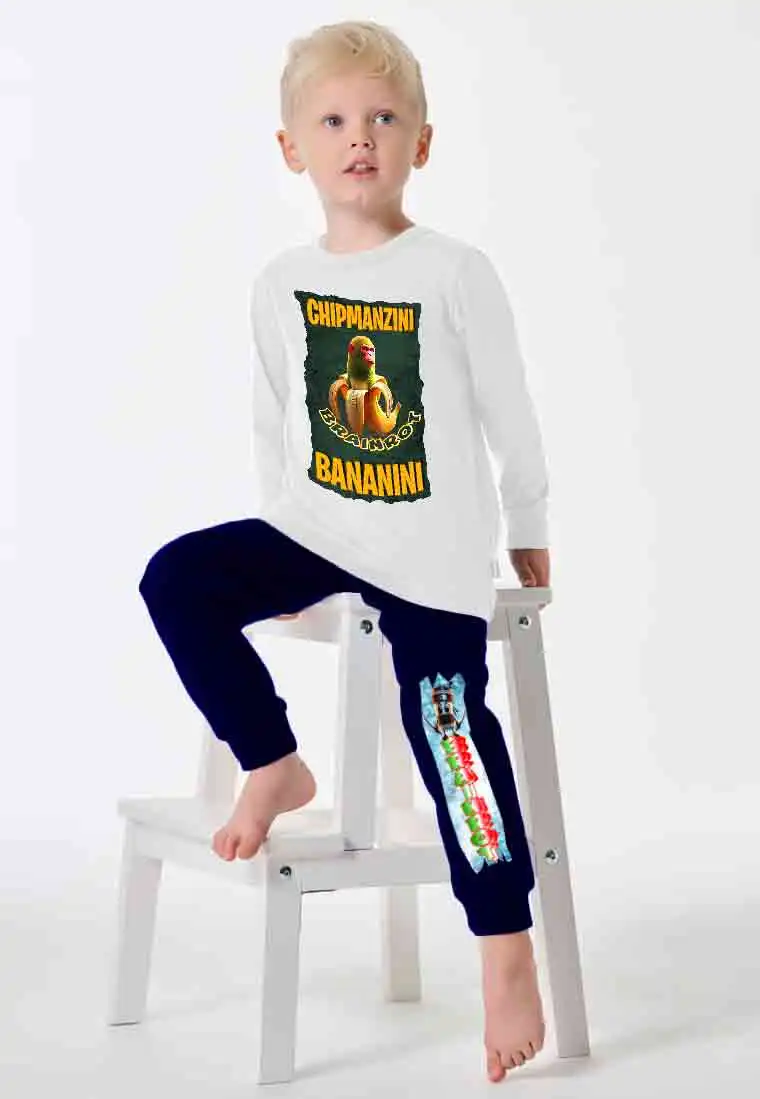 Brainrot Pigiama Bambino Brainrot Italian - immagine 2