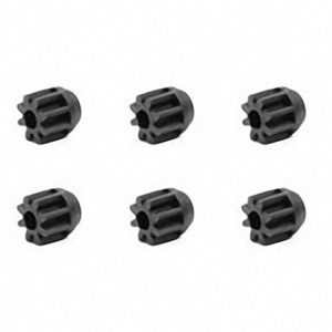 15453 pignoni motore serie CARBON 6 pcs