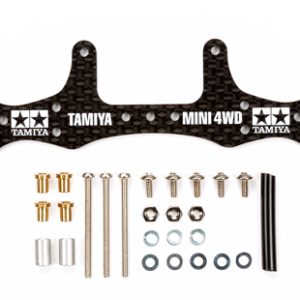 15499 SUPPORTO LARGO POST. CARBON HG 1,5mm