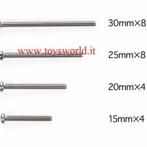 15508 set viti acciaio inossidabile