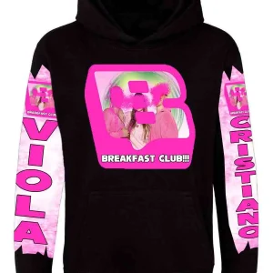 Breakfast Silvia Cristiano Felpa con cappuccio