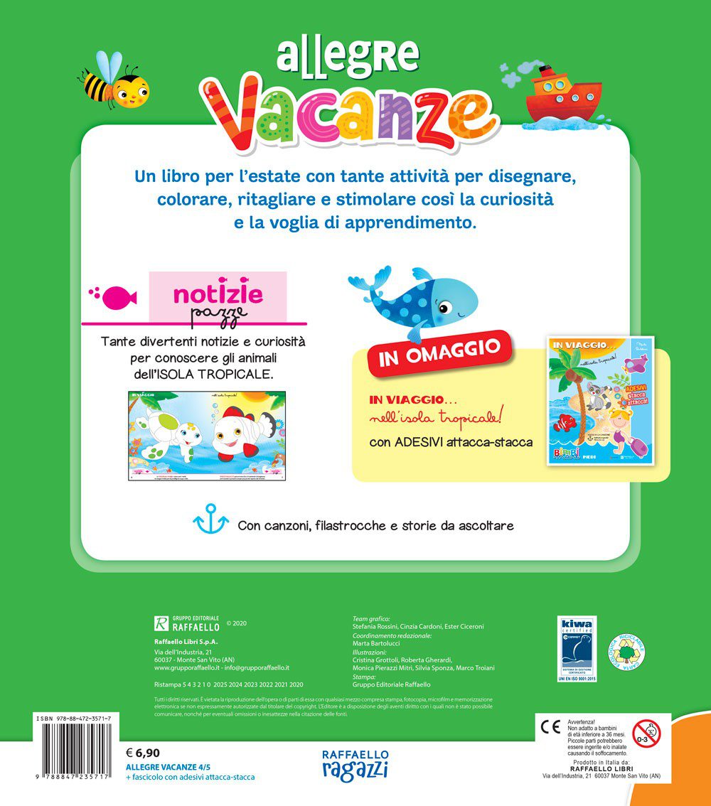 Allegre vacanze – 4/5 anni - immagine 3
