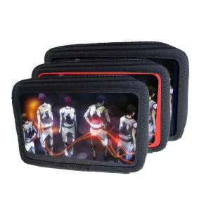 Astuccio scuola 3 zip Seirin Kōkō Vuoto Colore Casuale