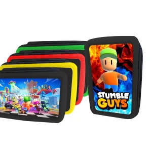 Astuccio Scuola Stumble portacolori 3 cerniere zip colore casuale