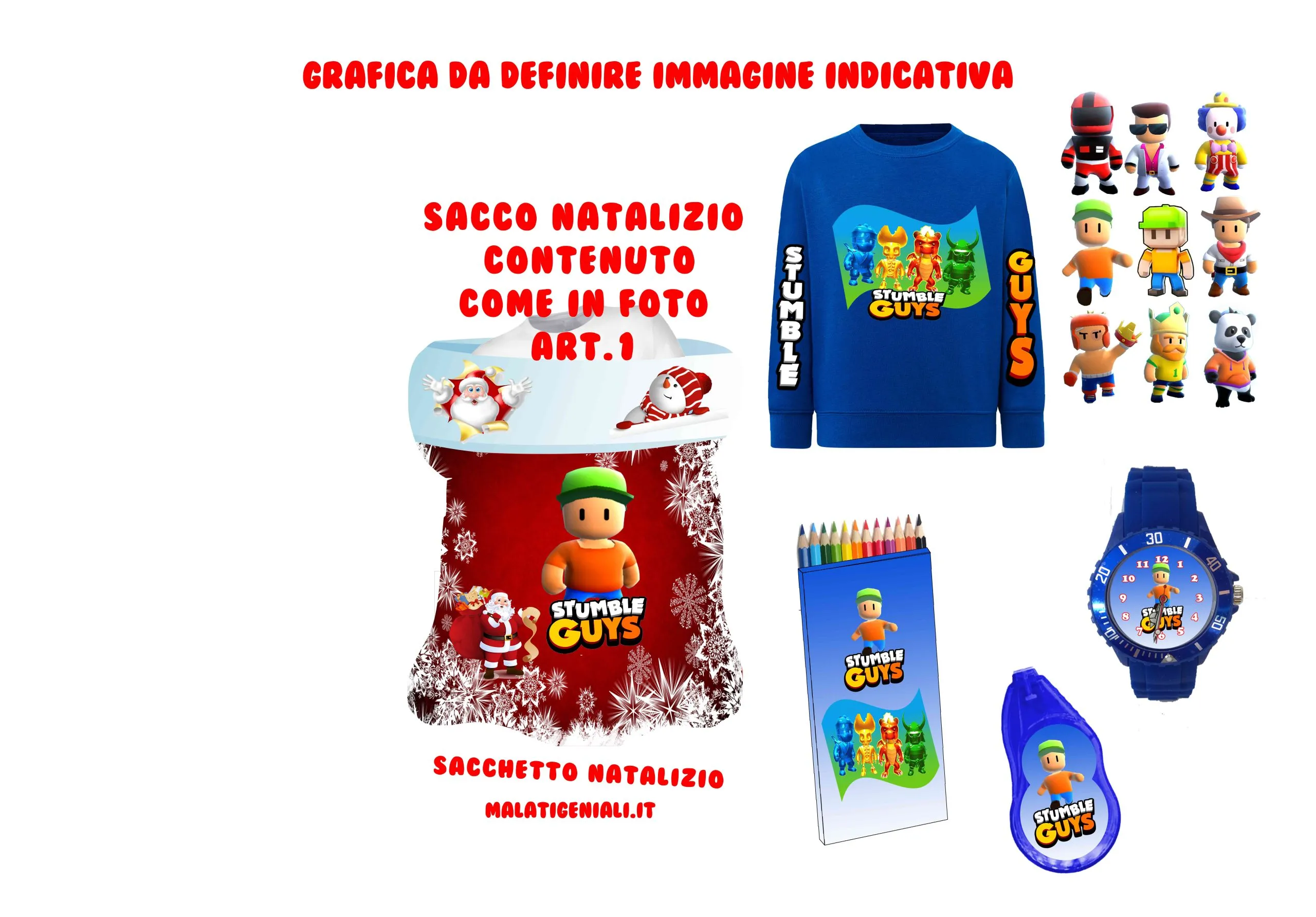 Stumble and Friends Sacco Natalizio - immagine 2