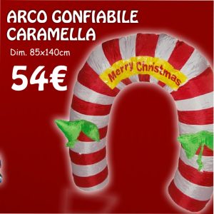 Arco Gonfiabile caramella