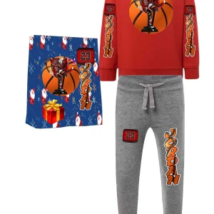 Jordan and company Tuta felpata LH Confezione  regalo Natale