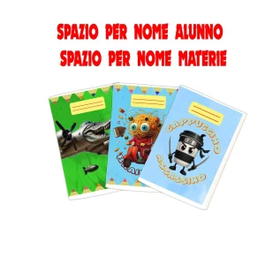 Cappuccino Assassino Quaderno maxi Formato A4 (21Cm X 29,7Cm) Per Elementari E Medie– Carta 80G/Mq