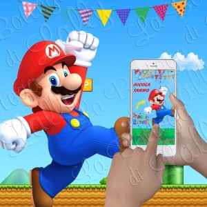Super Mario – Invito Digitale WhatsApp
