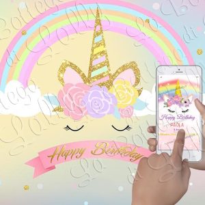 Unicorno – Invito Digitale WhatsApp