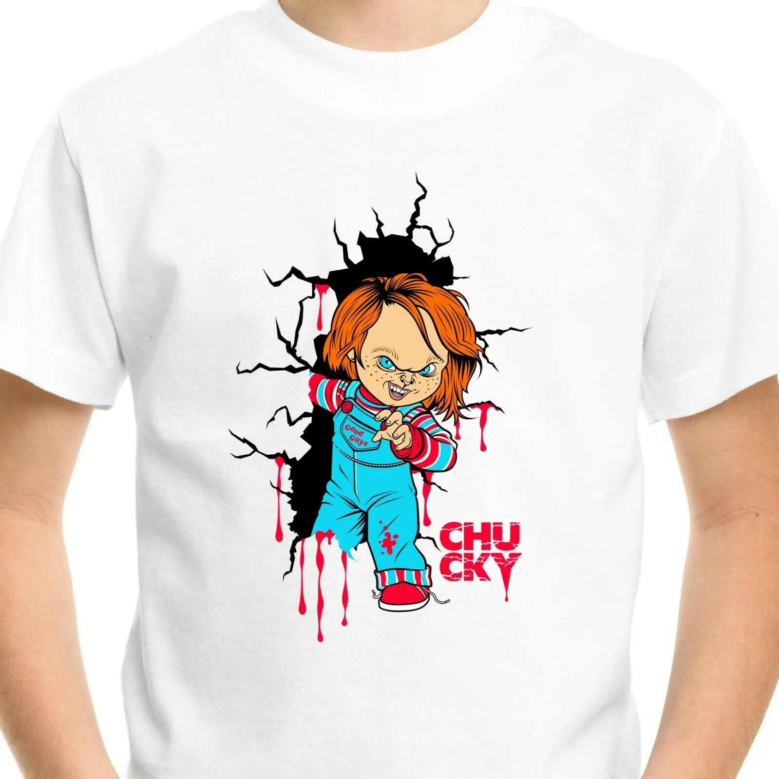 Chucky HORROR T shirt Bambini 393571828046