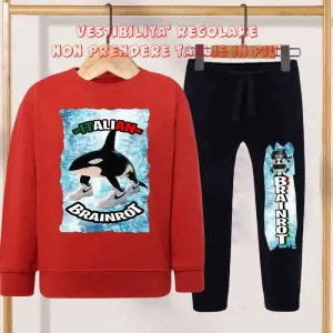 Brainrot Tuta Scuola leggera