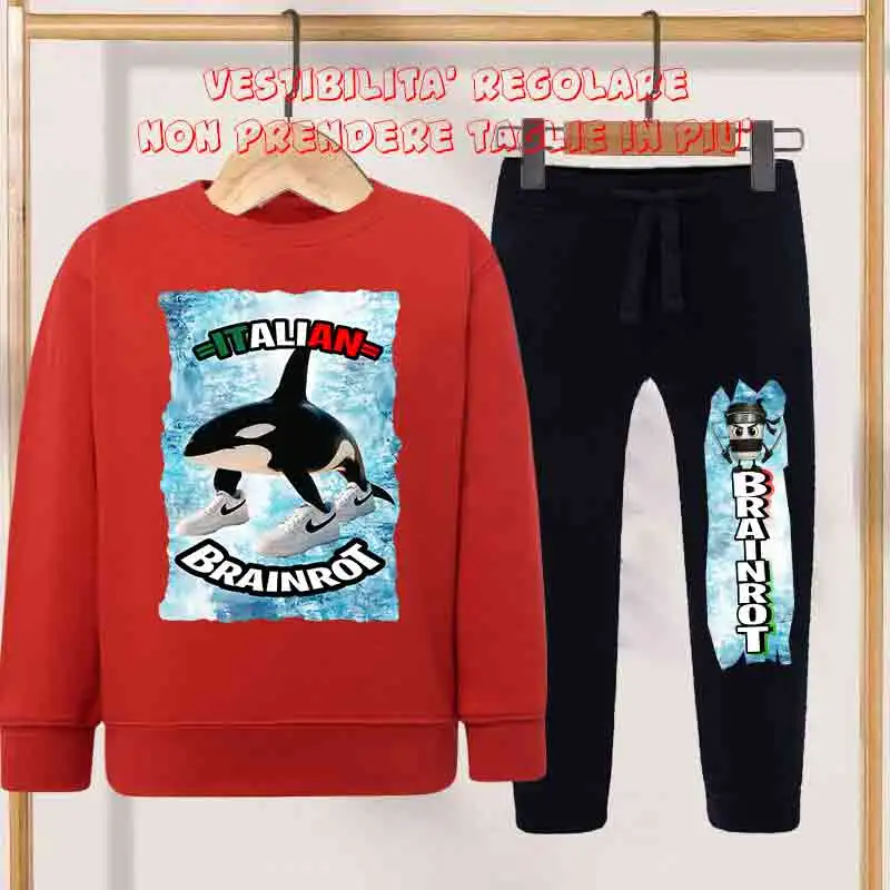 Brainrot Tuta Scuola leggera - immagine 2
