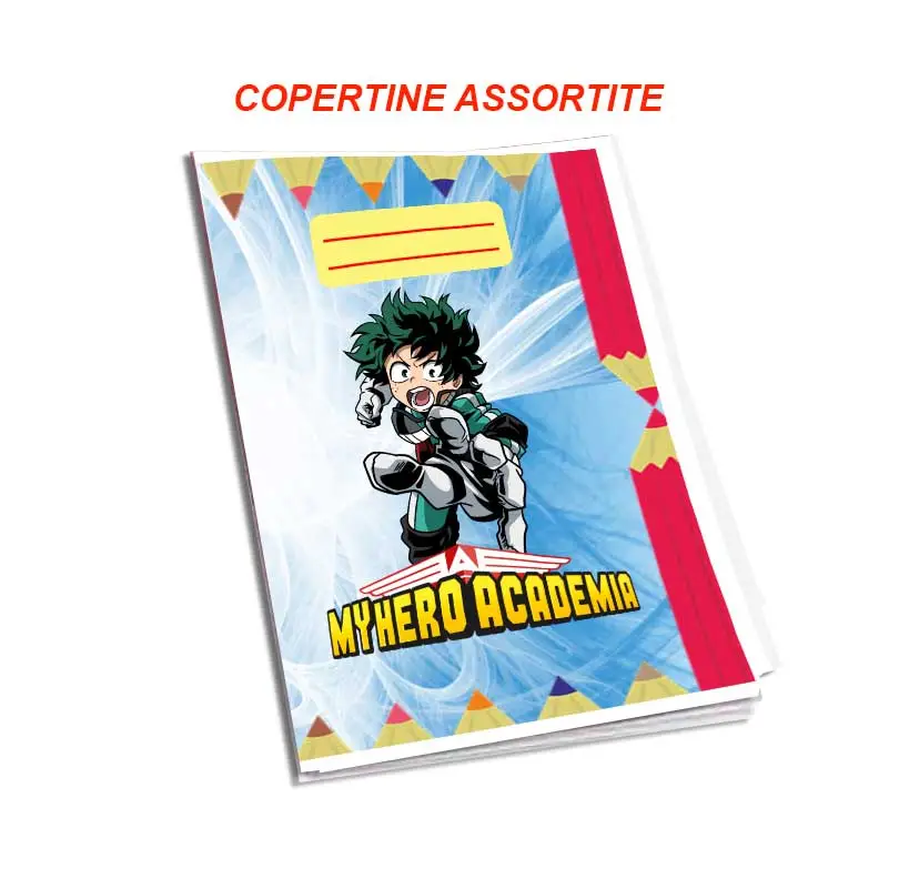 Quaderno Anime maxi Formato A4 (21Cm X 29,7Cm) Per Elementari E Medie - immagine 2