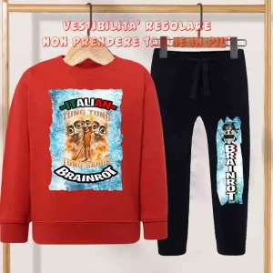 Brainrot Tuta Scuola leggera