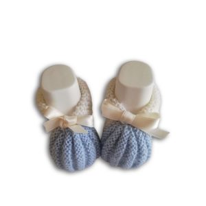 Scarpine Bimbo Bianche e Azzurre