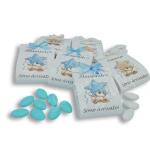 Scatoline con confetti Personalizzate