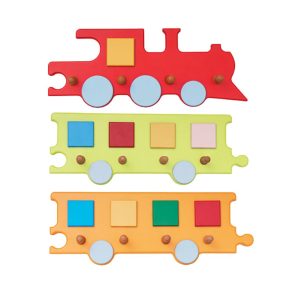 Appendiabiti a Tema Trenino