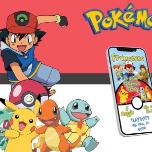 Pokemon – Invito Digitale WhatsApp