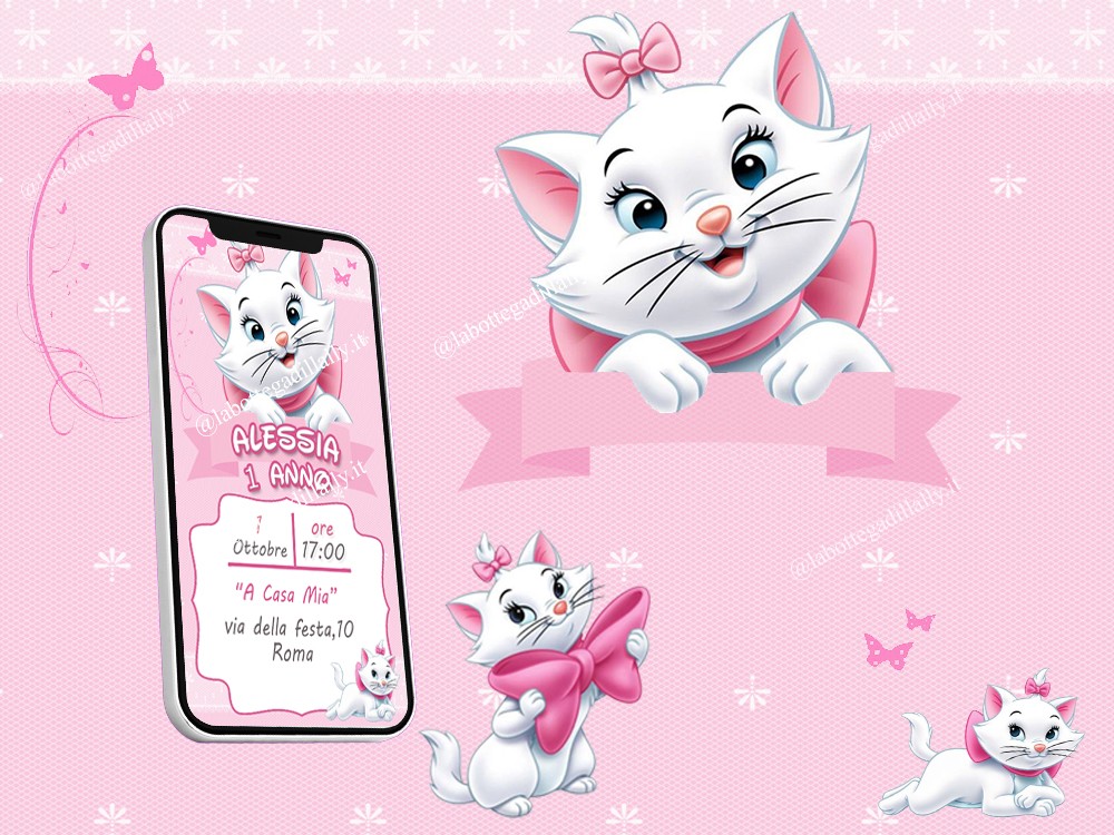 Aristogatti – Invito Digitale WhatsApp