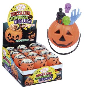 Zucca luminosa con sorpresa