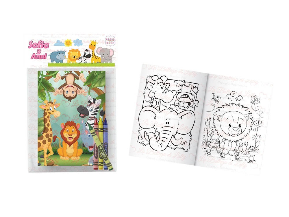Album da Colorare Personalizzato