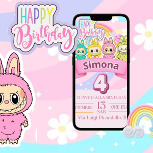 Labubu – Invito Digitale WhatsApp