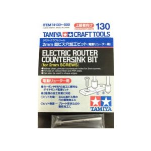 74130 Tamiya utensile per svasatura adatto a FRP e barre in carbonio