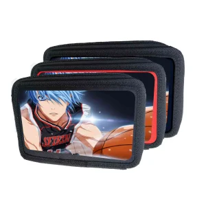 Astuccio scuola 3 zip Seirin Kōkō Vuoto Colore Casuale