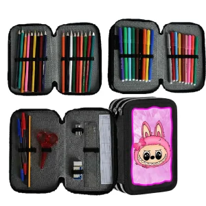 Astuccio scuola Labubu Completo 3 zip