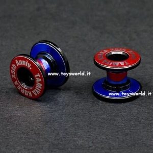 92431 DOPPIE ROTELLE 13/12mm BLACK TKC TAMIYA KOREA