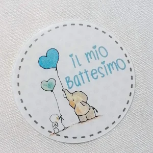 Adesivi Tondi Stampati 20 pezzi diametro 45 millimetri tst