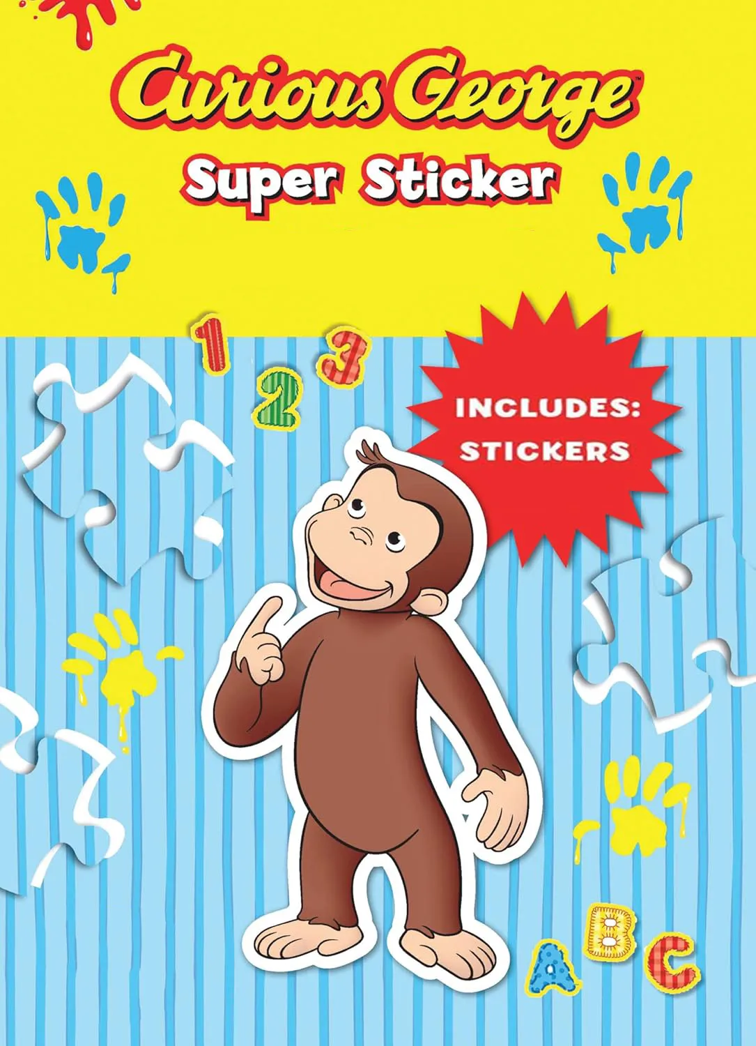 George Stickers Adesivi Divertenti misti 6 pcs Foglio - immagine 3