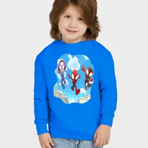 Spydey and friends Felpa Invernale