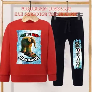 Brainrot Tuta Scuola leggera