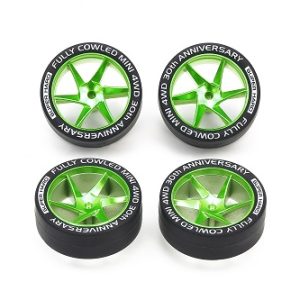 95666 SET CERCHI VERDI GOMME DURE 30° ANNIVERSARIO