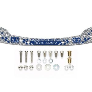 95674 SUPPORTO ROTELLE ANT. 30° FULLY COWLED 1,5mm SILVER