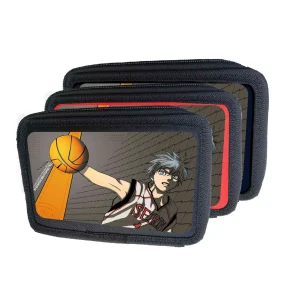 Astuccio scuola 3 zip Seirin Kōkō Vuoto Colore Casuale