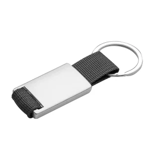 portachiavi ad anello piatto personalizzabile