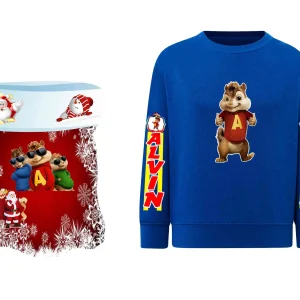 Alvin and friends Felpa senza cappuccio IT