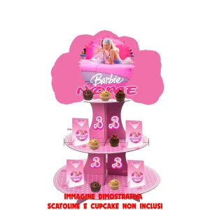 Barbie and friends Alzatina Scenografica per Compleanno